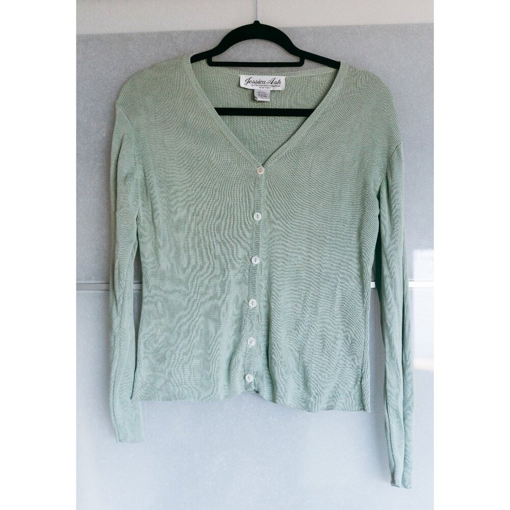 VTG Jessica Ash Silk Cardigan